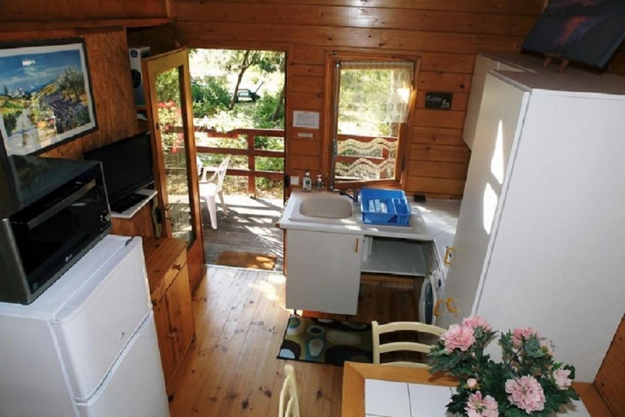 Gites De Plos Appart Chalet Piscine Spa Anduze Eksteriør bilde